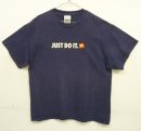 画像: 00'S NIKE "JUST DO IT." ボックスロゴ 半袖 Tシャツ ネイビー (VINTAGE) 「T-Shirt」入荷しました。