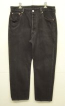 画像: 90'S LEVIS 501 デニム ブラック USA製 W36L30 (VINTAGE) 「Bottoms」入荷しました。