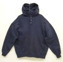 画像: 90'S RUSSELL ATHLETIC "HIGH COTTON" ヘンリーネック スウェット パーカー ネイビー USA製 (VINTAGE) 「Parka」入荷しました。