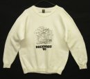 画像: 90'S GYM MASTER ラグランスリーブ プリント入り スウェットシャツ ホワイト USA製 (VINTAGE) 「Sweat Shirt」入荷しました。