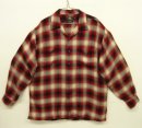 画像: 90'S RRL 初期 三ツ星タグ レーヨン100% オープンカラーシャツ オンブレチェック (VINTAGE) 「L/S Shirt」入荷しました。