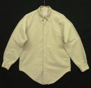 画像: 70'S BROOKS BROTHERS "MAKERS" 6ボタン オックスフォード BDシャツ ベージュ USA製 (VINTAGE) 「L/S Shirt」入荷しました。