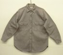 画像: 60'S HERCULES "LUSTER CHINO" マチ付き ワークシャツ グレー (VINTAGE) 「L/S Shirt」入荷しました。