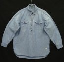 画像: 00'S RALPH LAUREN LRL マチ付き プルオーバー シャンブレーシャツ ブルー (VINTAGE) 「L/S Shirt」入荷しました。