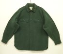 画像: 00'S LL Bean シャモアクロス 長袖 シャツ ダークグリーン (VINTAGE) 「L/S Shirt」入荷しました。