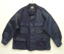 画像: アメリカ軍 "VITIN GARMENT MFG CORP製" BDUジャケット ネイビー/ツートンカラー XL-R (DEADSTOCK) 「Jacket」入荷しました。