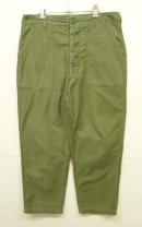 画像: 70'S アメリカ軍 US ARMY "OG107" コットンサテン ベイカーパンツ W36L29 (VINTAGE) 「Bottoms」入荷しました。