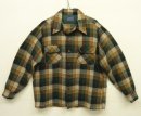 画像: 70'S PENDLETON "BOARD SHIRT" ウール オープンカラーシャツ チェック柄 USA製 (VINTAGE) 「L/S Shirt」入荷しました。