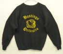 画像: 80'S HASTINGS ORCHESTRA ラグランスリーブ スウェットシャツ ブラック USA製 (VINTAGE) 「Sweat Shirt」入荷しました。