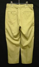 画像: 70'S DICKIES 874 チビタグ ワークパンツ TALONアルミジップ ベージュ W33L32 USA製 (VINTAGE) 「Bottoms」入荷しました。