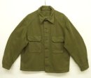 画像: 50'S アメリカ軍 US ARMY 前期モデル クロスヨーク ウール フィールドシャツ オリーブ (VINTAGE) 「L/S Shirt」入荷しました。