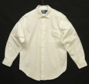 画像: 90'S RALPH LAUREN "CURHAM" 長袖 ポプリンシャツ ホワイト (VINTAGE) 「L/S Shirt」入荷しました。