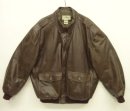 画像: 90'S LL Bean "THINSULATE入り" A-2 レザー フライトジャケット ブラウン TALONジップ USA製 (VINTAGE) 「Jacket」入荷しました。