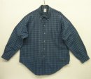 画像: 70'S BROOKS BROTHERS "MAKERS" 6ボタン ポプリン BDシャツ チェック柄 USA製 (VINTAGE) 「L/S Shirt」入荷しました。