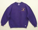 画像: 90'S RUSSELL ATHLETIC "ウイングフット" 前Vガゼット付き クルーネック スウェットシャツ グレープ USA製 (VINTAGE) 「Sweat Shirt」入荷しました。