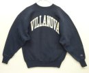 画像: 90'S CHAMPION "VILLANOVA" 刺繍タグ リバースウィーブ ネイビー メキシコ製 (VINTAGE) 「Sweat Shirt」入荷しました。