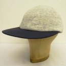 画像: 90'S J.CREW 旧タグ スウェット/ツイル 6パネルキャップ アッシュグレー/ネイビー (DEADSTOCK) 「Cap」入荷しました。