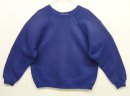 画像: 70'S UNKNOWN 脇ガゼット付き ラグランスリーブ スウェットシャツ フェードブルー (VINTAGE) 「Sweat Shirt」入荷しました。