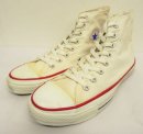 画像: 90'S CONVERSE "ALL STAR HI" キャンバス スニーカー ホワイト USA製 (VINTAGE) 「Shoes」入荷しました。