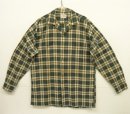 画像: 60'S TOWNCRAFT コットン オープンカラーシャツ チェック柄 (VINTAGE) 「L/S Shirt」入荷しました。