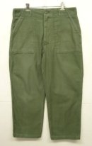 画像: 60'S アメリカ軍 US ARMY "OG107" コットンサテン WALDESジップ ベイカーパンツ (VINTAGE) 「Bottoms」入荷しました。