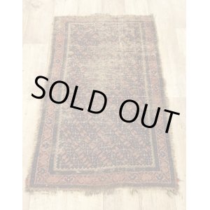 画像: OLD HAND WOVEN TRIBAL RUG [ANTIQUE]