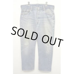 画像: 80'S LEVIS 501 赤耳 デニム USA製 W36L34 (VINTAGE)