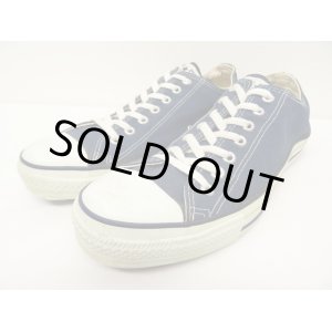 画像: 90'S CONVERSE "ALL STAR LO" キャンバススニーカー NAVY USA製 (VINTAGE)