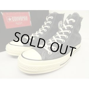 画像: CONVERSE "CHUCK TAYLOR" CT70 スウェード BLACK 最初期モデル (DEADSTOCK)