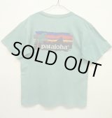 画像: 90'S PATAGONIA "PATALOHA" 雪無し黒タグ バックプリント 半袖Tシャツ USA製 (VINTAGE)