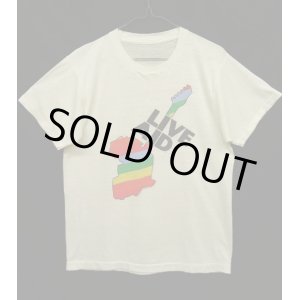 画像: 80'S LIVE AID シングルステッチ Tシャツ オリジナル (VINTAGE)