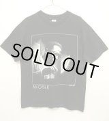 画像: 90'S THELONIOUS MONK "GEAR INC" Tシャツ BLACK (VINTAGE)