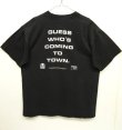 画像2: 90'S GODZILLA 両面プリント オフィシャル Tシャツ BLACK (VINTAGE)