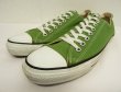 画像1: 90'S CONVERSE "ALL STAR LO" キャンバススニーカー LT GREEN USA製 (VINTAGE)