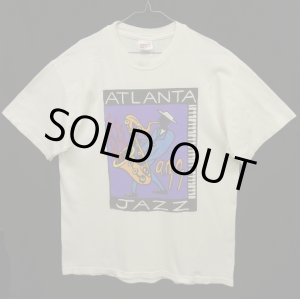 画像: 90'S ATLANTA JAZZ FESTIVAL シングルステッチ 半袖 Tシャツ ホワイト (VINTAGE)