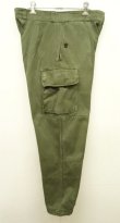 画像2: 60'S フランス軍 M64 フィールドパンツ OLIVE 84C (VINTAGE)