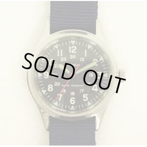 画像: J.CREW x TIMEX フィールドウォッチ ブラック/ネイビーベルト (USED)