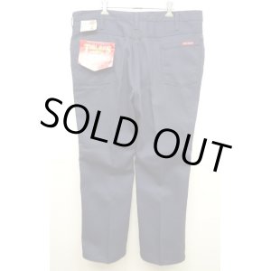 画像: 80'S DICKIES "TWILL JEANS" スタプレ パンツ 42TALONジップ USA製 (DEADSTOCK)