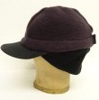 画像6: PATAGONIA "DUCKBILL CAP" フリースキャップ ダークグレープ/ブラック (VINTAGE)