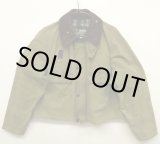 画像: 80'S BARBOUR 2クレスト "SPEY" オイルドジャケット OLIVE イングランド製 (VINTAGE)