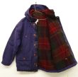 画像2: 80'S LL Bean 裏地ウール 中綿入り フード付きジャケット (VINTAGE)