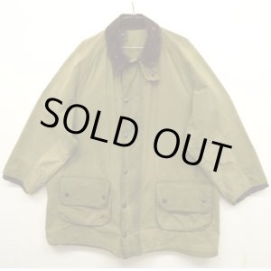 画像: 80'S BARBOUR 2クレスト "UNLINED GAMEFAIR" オイルドジャケット OLIVE イングランド製 (VINTAGE)