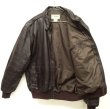 画像2: 80'S LL Bean THINSULATE入り レザー A-2 フライトジャケット ブラウン USA製 (VINTAGE)