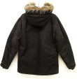 画像3: 80'S CARHARTT フード付き 裏地キルティング ダックジャケット BLACK USA製 (VINTAGE)