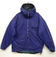 画像1: 90'S PATAGONIA 雪無しタグ アノラックパーカー BLUE (VINTAGE)