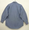 画像2: 90'S RALPH LAUREN "THE BIG DRESS SHIRT" シャンブレーシャツ ブルー (VINTAGE)