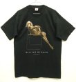 画像1: 90'S WILLIAM WEGMAN "LOLITA" FOTOFOLIO製 Tシャツ ブラック USA製 (VINTAGE)