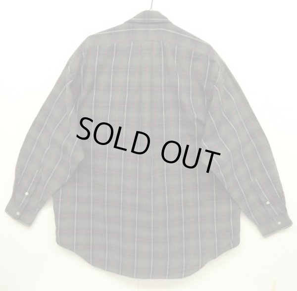 画像2: 90'S RALPH LAUREN "THE BIG SHIRT" ポプリン BDシャツ チェック柄 (VINTAGE)