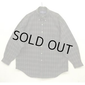 画像: 90'S RALPH LAUREN "THE BIG SHIRT" ポプリン BDシャツ チェック柄 (VINTAGE)