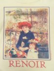 画像2: 80'S RENOIR "TWO SISTERS ON THE TERRACE" 長袖 Tシャツ USA製 (VINTAGE)